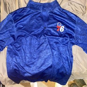 Philadelphia 76ers quarter-zip jacket